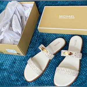 NWT Michael Kors slide on sandals women size 11